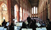 Brandenburgisches Konzertorchester Eberswalde 2023 in Chorin, Foto: Katrin Zimmermann, Lizenz: Brandenburgisches Konzertorchester e. V.