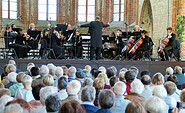Brandenburgisches Konzertorchester Eberswalde 2023 in Chorin, Foto: Justin Bär, Lizenz: Brandenburgisches Konzertorchester