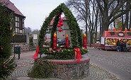 Weinachtsbrunnen, Foto: Heimat- und Kulturverein FZ e.V.