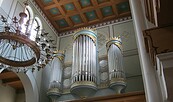 Kirche Caputh_Orgel, Foto: Kultur- und Tourismusamt Schwielowsee, Lizenz: Kultur- und Tourismusamt Schwielowsee