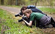 Foto-Workshop Kinder, Foto: Ralf Donat, Lizenz: Sielmanns Naturlandschaft Wanninchen