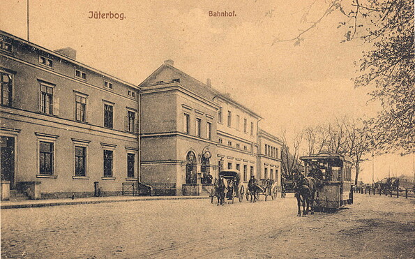 Jüterboger Pferdebahn, Foto: Stadt Jüterbog, Lizenz: Stadtverwaltung Jüterbog