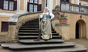 Kräuterfrau Alfruna, Foto: SPSG, Lizenz: SPSG