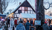 Weihnachtsmarkt auf dem Sonnenluch, Foto: Stefan Günther, Lizenz: Stadt Erkner
