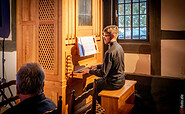 Orgel der Fachwerkkirche Saathain, Foto: Gerd Neuendorf, Lizenz: FV Gut Saathain