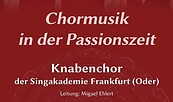 Konzert mit dem Frankfurter Knabenchor