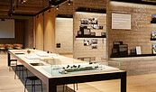 Dauerausstellung im Besucherzentrum Bernau, Foto: UNESCO-Welterbe Bauhaus / Besucherzentrum Bernau