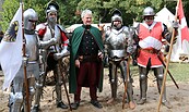 Rittergruppe auf Burg Rabenstein, Foto: Pressefoto