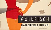 Renate Wenzel, Erhöhte Badefreuden .., Goldfisch Badebekleidung, 1958, Foto: Jens Nober, Museum Folkwang, Lizenz: Renate Wenzel