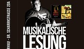Musikalische Lesung Wolfgang Strauch, Foto: Kukuryku! GbR