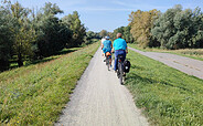 Elberadweg bei Wittenberge, Foto: Karolin Steinke, Lizenz: Kulturfeste im Land Brandenburg e.V.