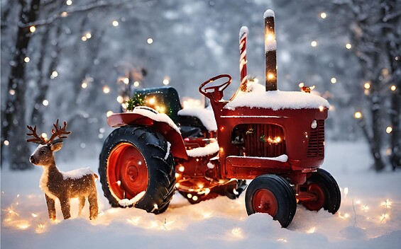 Manker' Hoffest AGRAR GmbH mit Weihnachtsbasteln