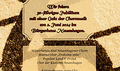 Frauenchor Neuenhagen Plakat, Foto: Frauenchor Neuenhagen