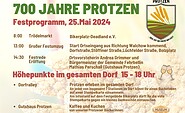 Flyer Programm, Foto: Gemeinde Fehrbellin, Lizenz: Gemeinde Fegrbellin