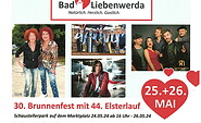 Werbeplakat Brunnenfest , Foto: Stadt Bad Liebenwerda , Lizenz: Stadt Bad Liebenwerda