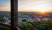 Blick vom Aussichtsturm auf Bad Freienwalde, Foto: Florian Läufer, Lizenz: Bad Freienwalde Tourismus GmbH