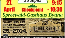 Preußen Klassik Rallye 2024 - CHECKPOINT Straupitz-