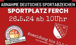 Abnahme Deutsches Sportabzeichen