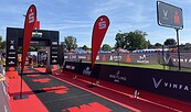 Ironman Zieleinlauf, Foto: Stadt Erkner, Lizenz: Stadt Erkner