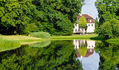 Branitzer Park (Blick auf das Schloss), Foto: Marlies Kross, Theaterfotografin, Lizenz: Brandenburgische Kulturstiftung Cottbus-Frankfurt (Oder)