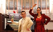 Orgel-Duo Iris und Carsten Lenz, Foto: Carsten Lenz, Lizenz: Carsten Lenz