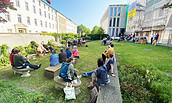 Fest im Garten des Kleist-Museum, Foto: Stiftung Kleist-Museum