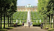 Führung durch Sanssouci, Foto: Reinhard Müller, Lizenz: www.potsdam-ausflug.de