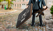 Playmobil Figur - Schinkel, Foto: Stadtverwaltung Neuruppin, Lizenz: Stadtverwaltung Neuruppin