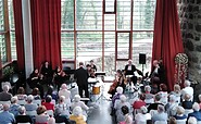 Konzert im Glassaal der Bischofsresidenz Burg Ziesar, Foto: Katrin Zimmermann, Lizenz: Brandenburgisches Konzertorchester Eberswalde