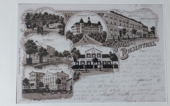 Historische Postkarte, Foto: Archiv Galerieverein, Lizenz: Galerieverein