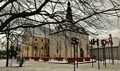 Lübbener Schlossensemble mit Wehrturm, Foto: Dr. Corinna Junker, Lizenz: Stadt Lübben