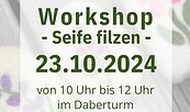 Workshop - Seife filzen, Foto: Stadt Wittstock, Lizenz: Stadt Wittstock