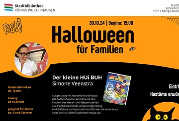 Halloween für Familien - HUi BUH in der Bibliothek