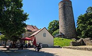 Burg Eisenhardt Innenhof, Foto: Michael Burrow, Lizenz: Michael Burrow