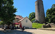 Burg Eisenhardt Innenhof, Foto: Michael Burrow, Lizenz: Michael Burrow