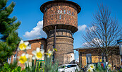 Wasserturm am GLEIS 3, Foto: Leon Kopsch