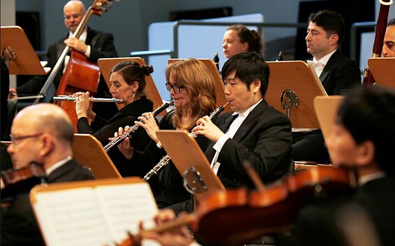 Sinfoniekonzert Takao Ukigaya, Junko Ukigaya, Serafina Jaffé