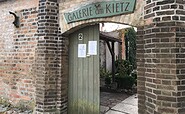 Eingang Galerie Kietz, Foto: Anet Hoppe, Lizenz: tmu GmbH
