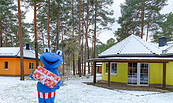 Froggi vom Familienpark, Foto: Julia Kussatz, Lizenz: Zweckverband Lausitzer Seenland Brandenburg