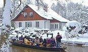 Winterkahnfahrten 11.00 & 13.00 Uhr