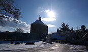 Festungsturm im Winter , Foto: Mirko Huhle, Lizenz: Amt Peitz/Picnjo