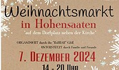 Weihnachtsmarkt Hohensaaten, Foto: RollBar, Lizenz: RollBar