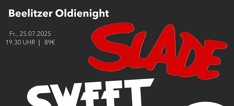 Beelitzer Oldienight mit The Sweet und Slade