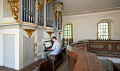 Orgel in der Kirche Lebusa, Foto: LK_EE, Andreas Franke, Lizenz: LK_EE, Andreas Franke