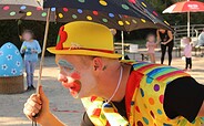 Clown auf Kinderfest, Foto: Thalia Sporleder, Lizenz: Adobe Stock