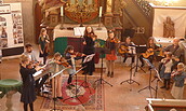 Dorfkirche Flemsdorf, Foto: Uckermärkische Musik- und Kunstschule „Friedrich Wilhelm von Redern“, Lizenz: Uckermärkische Musik- und Kunstschule „Friedrich Wilhelm von Redern“