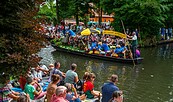 Kahnkorso Lübbenau, Foto: Leon Kopsch, Lizenz: STI Lübbenau e.V.