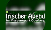 30.08.25 Irischer Abend, Foto: Veranstaltungsplakat, Lizenz: Förderverein Binnenschifffahrts-Museum Oderberg e.V.