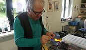 am Brenner, Foto: FV Grimitzer Glashütten e.V., Lizenz: FV Grimitzer Glashütten e.V.