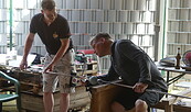Glasschmelzofen, Foto: FV Grimitzer Glashütten e.V., Lizenz: FV Grimitzer Glashütten e.V.
